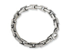 Chisel Stainless Steel Polished Bracelet - 8.5 inches