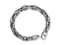 Chisel Stainless Steel Brushed and Polished Bracelet - 8.25 inches