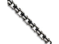 Chisel Stainless Steel Black Plating Bracelet - 8.75 inches