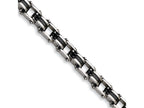 Chisel Stainless Steel Black Plating Bracelet - 8.75 inches