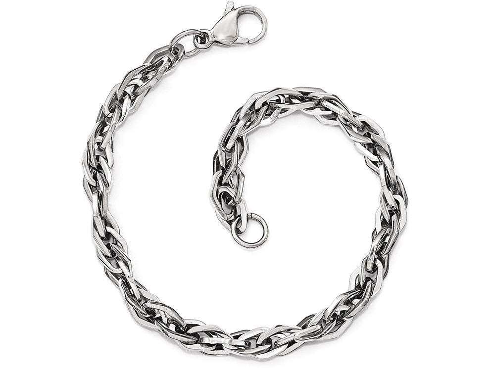 Chisel Stainless Steel Polished Bracelet
