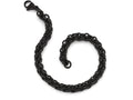 Chisel Stainless Steel Polished Black Ip-plated 9in Bracelet