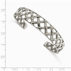 Chisel Stainless Steel Polished Bangle