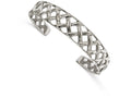Chisel Stainless Steel Polished Bangle
