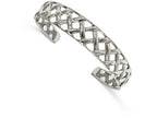 Chisel Stainless Steel Polished Bangle