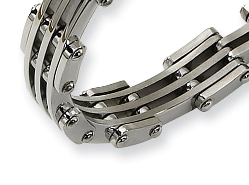 Chisel Stainless Steel Polished Bracelet