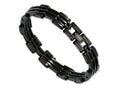 Chisel Stainless Steel Black Plating Bracelet