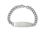 Chisel Stainless Steel Polished ID Bracelet - 8.75 inches