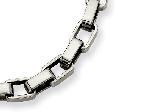 Chisel Stainless Steel Link Bracelet - 8 inches
