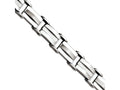 Chisel Stainless Steel Brushed and Polished 8.5in Bracelet