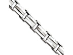 Chisel Stainless Steel Brushed and Polished 8.5in Bracelet