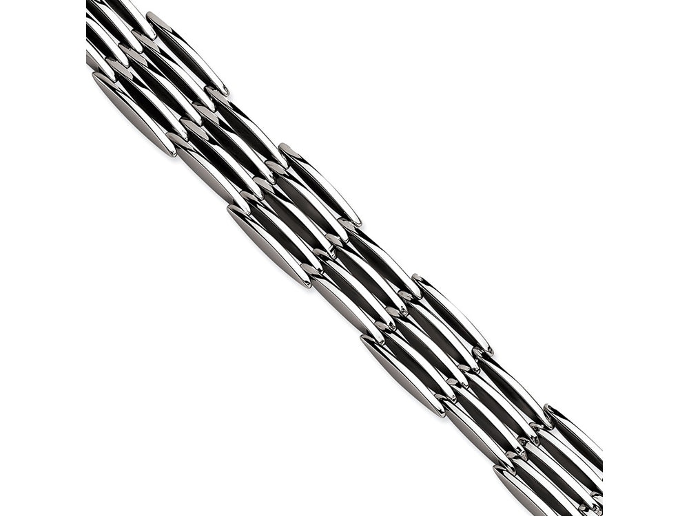 Chisel Stainless Steel Polished 8.5in Bracelet