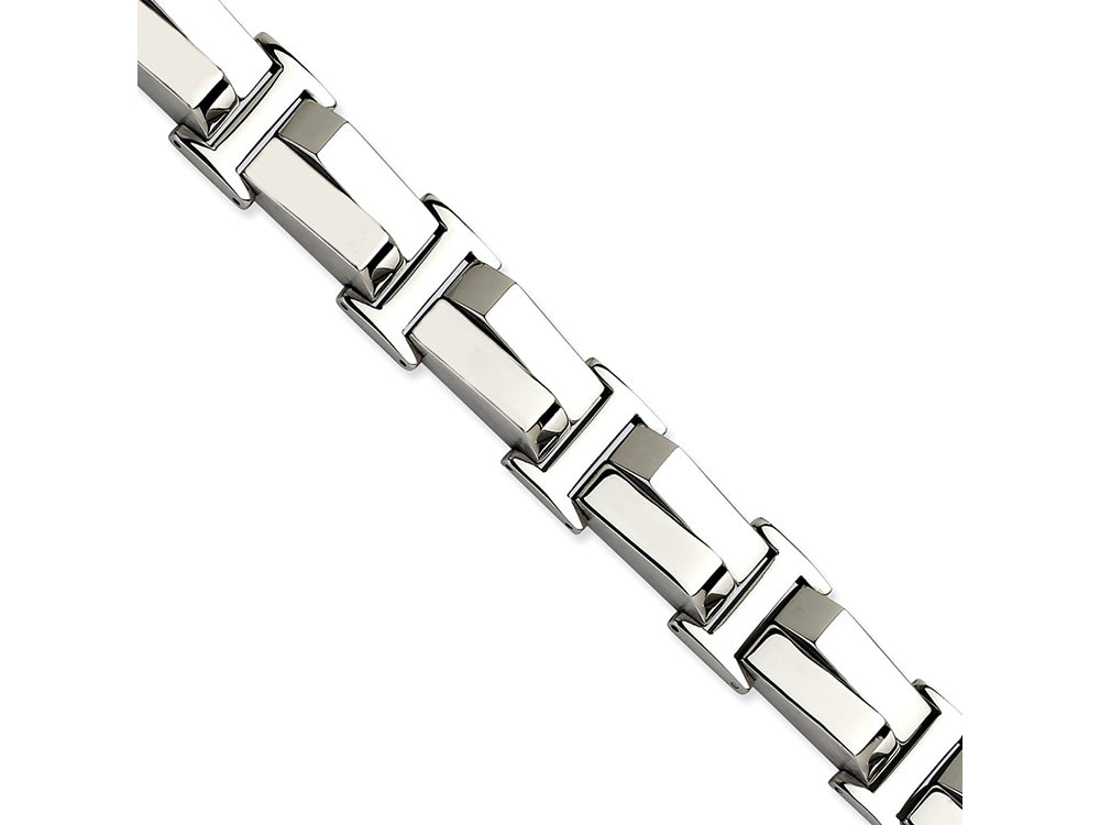 Chisel Stainless Steel Polished 8.5in Bracelet