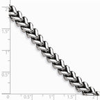 Chisel Stainless Steel Franco Link 9in Bracelet