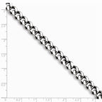 Chisel Stainless Steel Polished 8.5in Bracelet