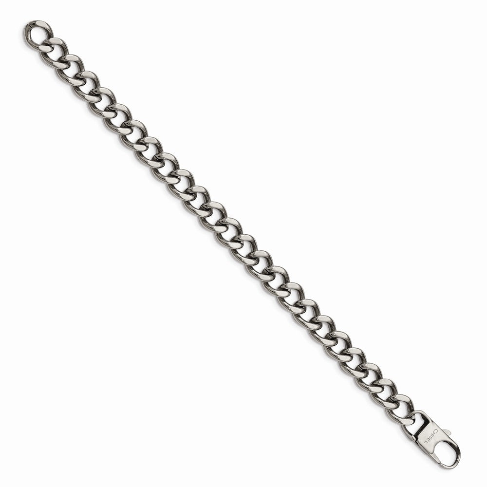 Chisel Stainless Steel Polished 8.5in Bracelet