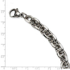 Chisel Stainless Steel Polished 9in Bracelet