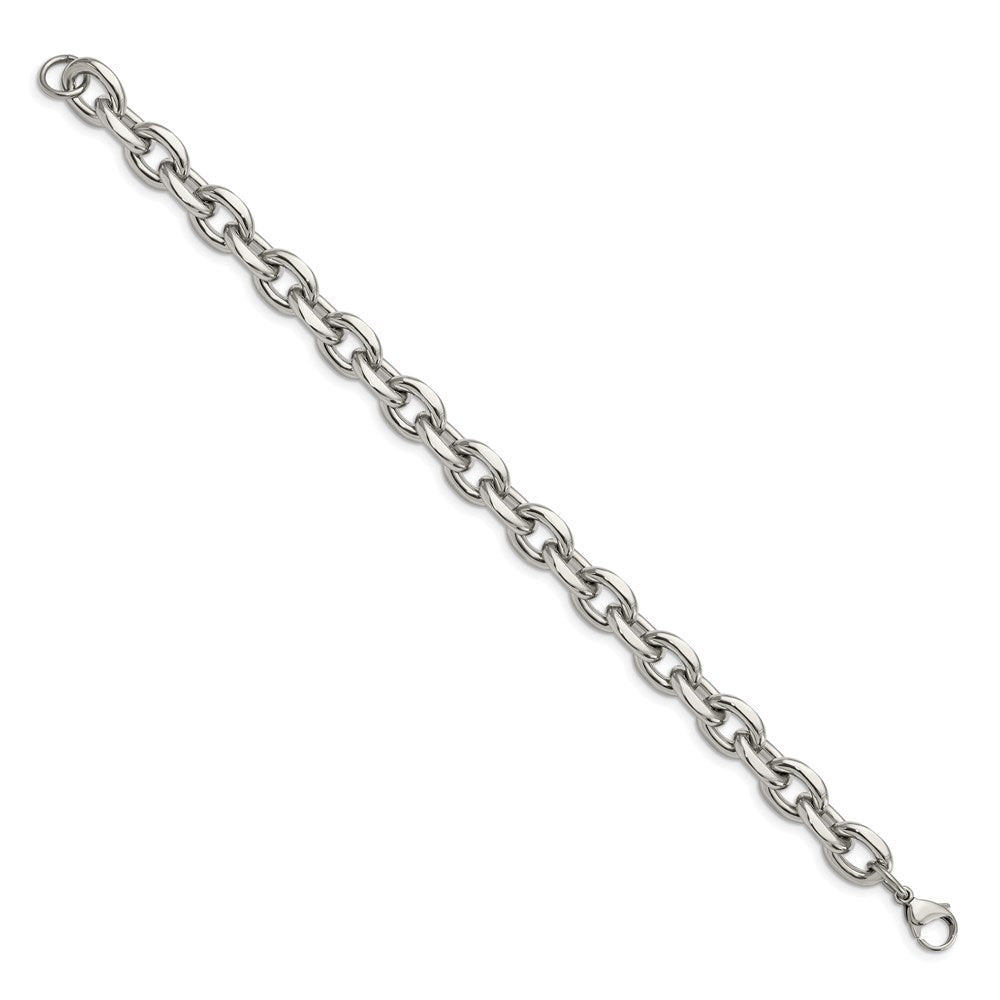 Chisel Stainless Steel Polished 9in Bracelet
