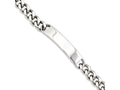 Chisel Stainless Steel Id Plate 8.5in Polished Bracelet