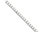 Chisel Stainless Steel CZ 7.5in Bracelet