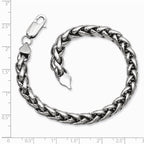 Chisel Stainless Steel Polished 8.5in Bracelet
