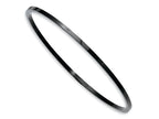 Chisel Stainless Steel Black Ip Plated Bangle