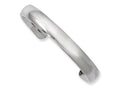 Chisel Stainless Steel Polished Cuff Bangle
