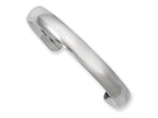 Chisel Stainless Steel Polished Cuff Bangle