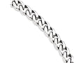 Chisel Stainless Steel Polished Link 8.25in Bracelet