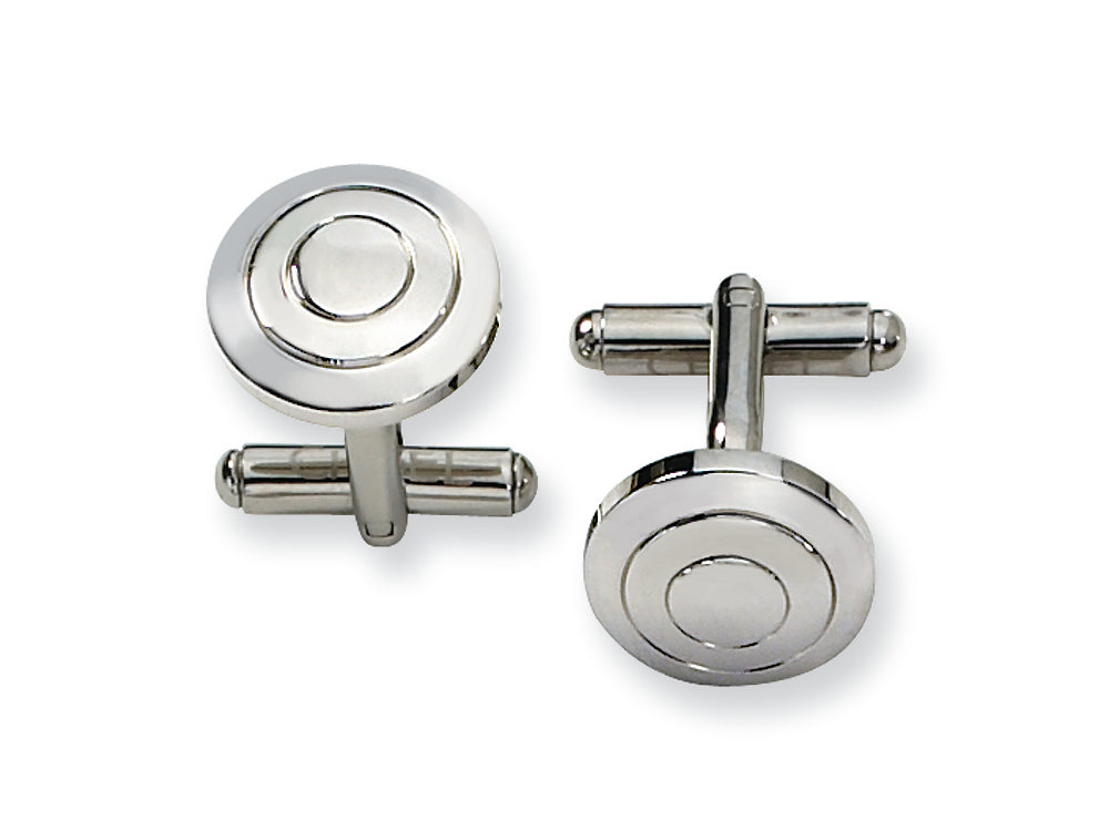 Chisel Stainless Steel Cuff Links