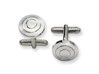 Chisel Stainless Steel Cuff Links