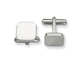 Chisel Stainless Steel Cuff Links