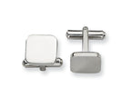 Chisel Stainless Steel Cuff Links