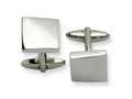 Chisel Stainless Steel Polished Cuff Links