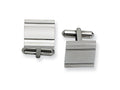 Chisel Stainless Steel Polished Cuff Links