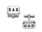 Chisel Stainless Steel Dad Cuff Links