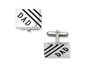 Chisel Stainless Steel Dad Cuff Links