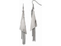 Chisel Stainless Steel Polished Shepherd Hook Dangle Earrings