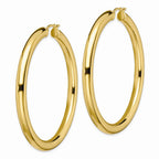 Chisel Stainless Steel Ip Yellow-plated Polished Earrings