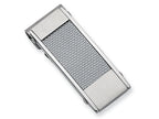 Chisel Stainless Steel Grey Carbon Fiber Money Clip