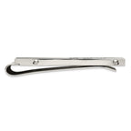 Chisel Stainless Steel CZ Black Ip-plated Polished Money Clip