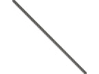 Chisel Stainless Steel 4.0mm 24in Round Curb Antiqued Chain Necklace