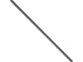 Chisel Stainless Steel 4.0mm 30in Round Curb Antiqued Chain Necklace
