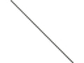 Chisel Stainless Steel 2.40 Mm 18 Inch Beaded Ball Antiqued Chain Necklace