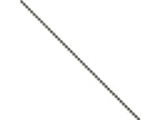 Chisel Stainless Steel 2.40 Mm 18 Inch Beaded Ball Antiqued Chain Necklace