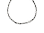 Chisel Stainless Steel Polished 6mm Rope Necklace