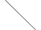 Chisel Stainless Steel 2.00mm Oxidized Chain Necklace