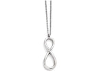 FJC Finejewelers Stainless Steel Polished Infinity Symbol Necklace