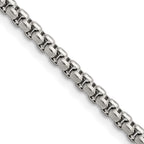 Chisel Stainless Steel Polished Fancy Link 3.80mm Chain Necklace