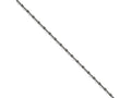 Chisel Stainless Steel 2.50mm Oxidized Fancy Chain Necklace